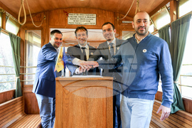 125 години електротранспорт в София - пощенско-филателно издание