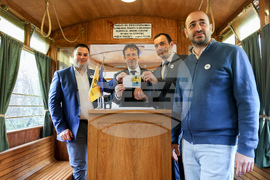 125 години електротранспорт в София - пощенско-филателно издание