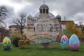 Пролетна украса в столицата