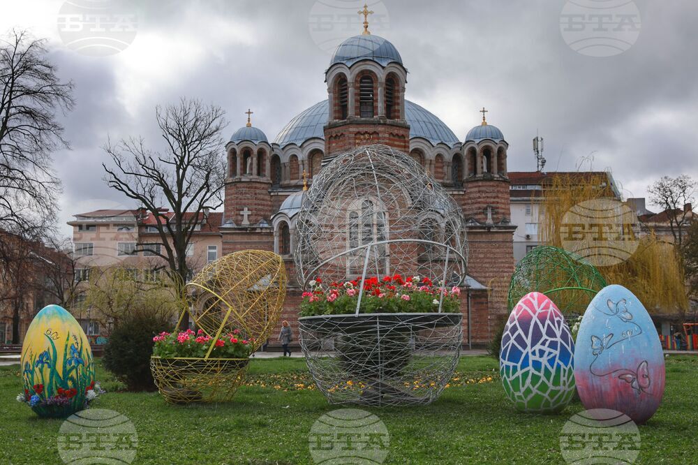Пролетна украса в столицата