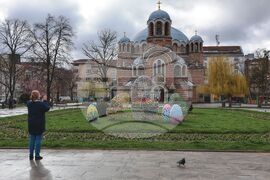 Пролетна украса в столицата