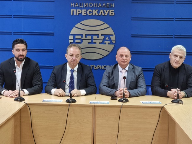 Пресконференция на Коалиция "Синя България"