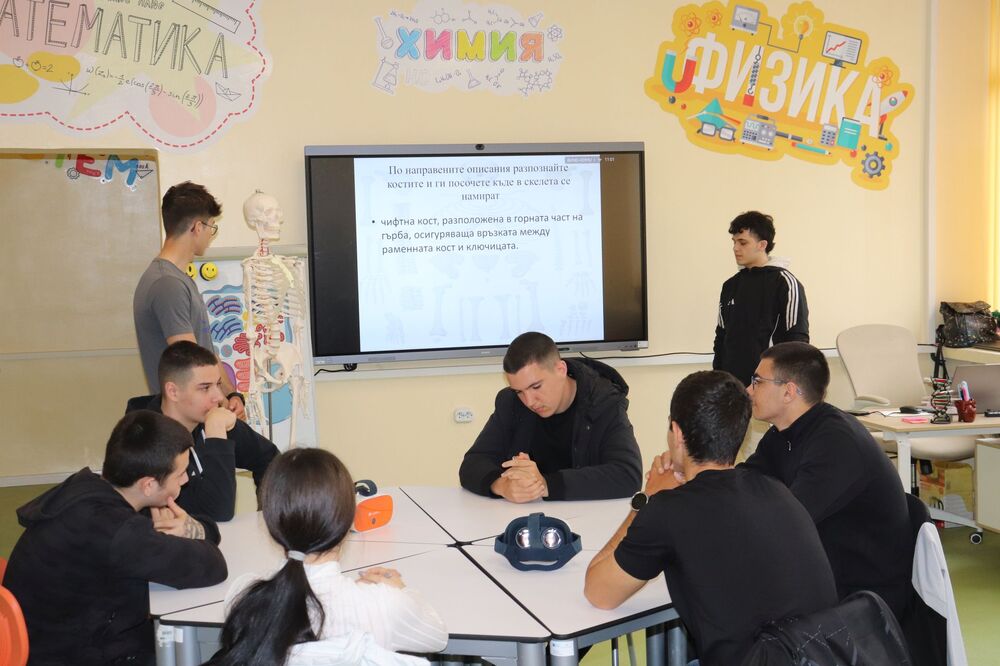 Откриха STEM център в Спортното училище в Русе