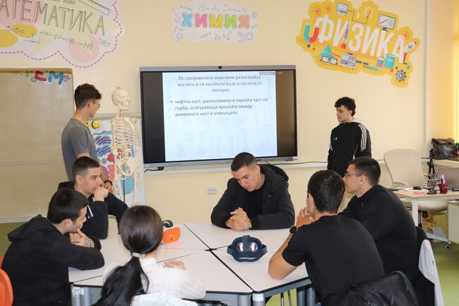 Откриха STEM център в Спортното училище в Русе
