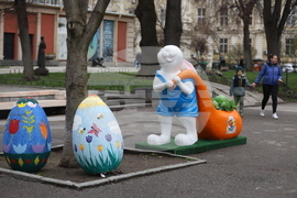 Пролетна украса в столицата