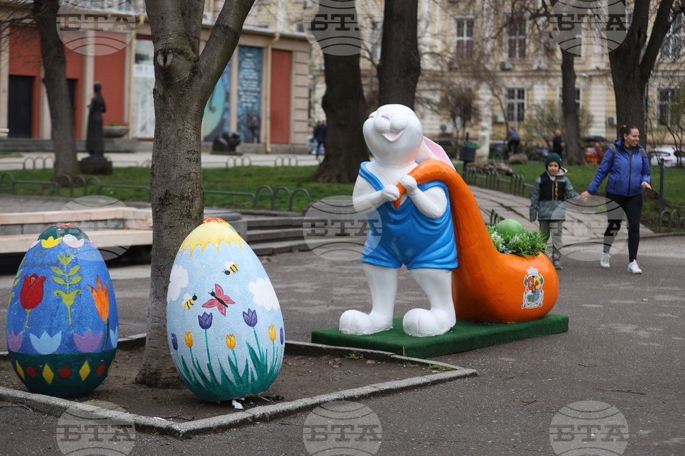 Пролетна украса в столицата