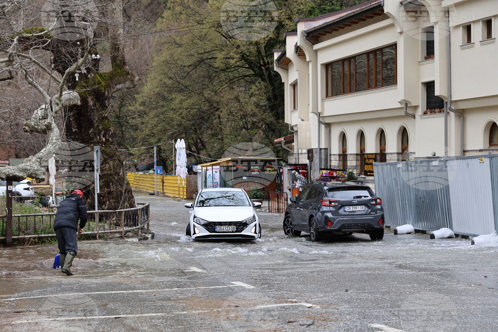 Село Бачково - наводнение