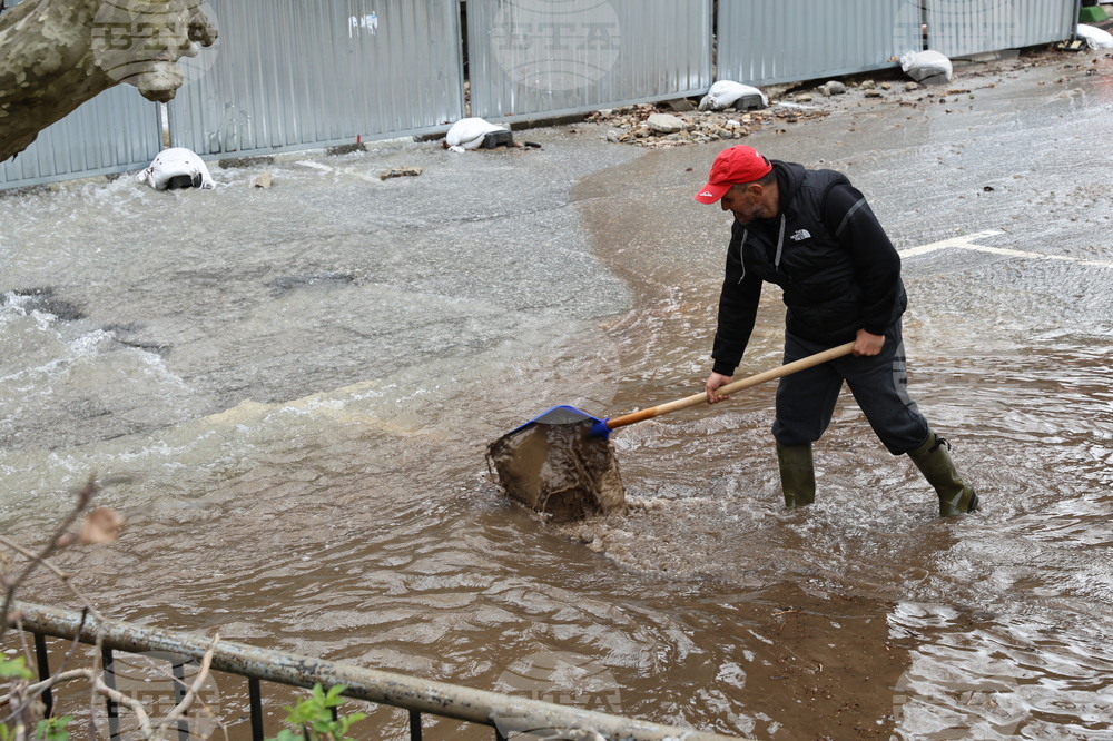 Село Бачково - наводнение