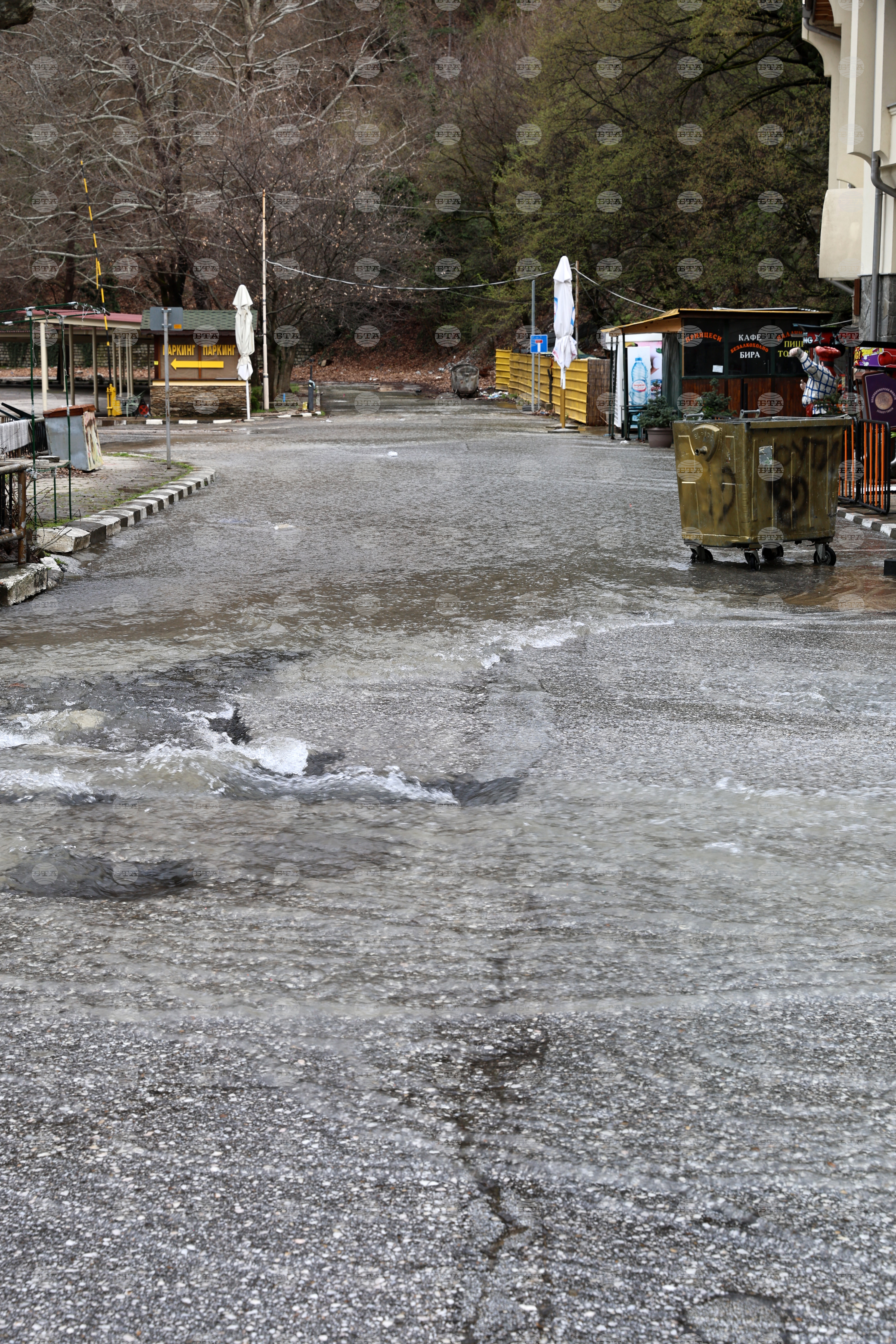 Село Бачково - наводнение