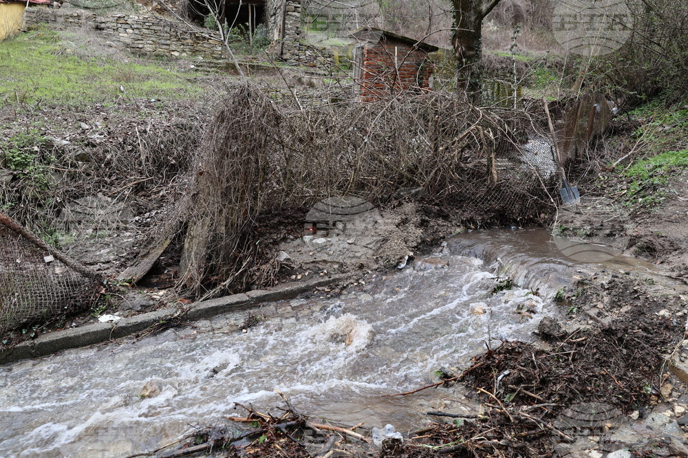 Село Бачково - наводнение