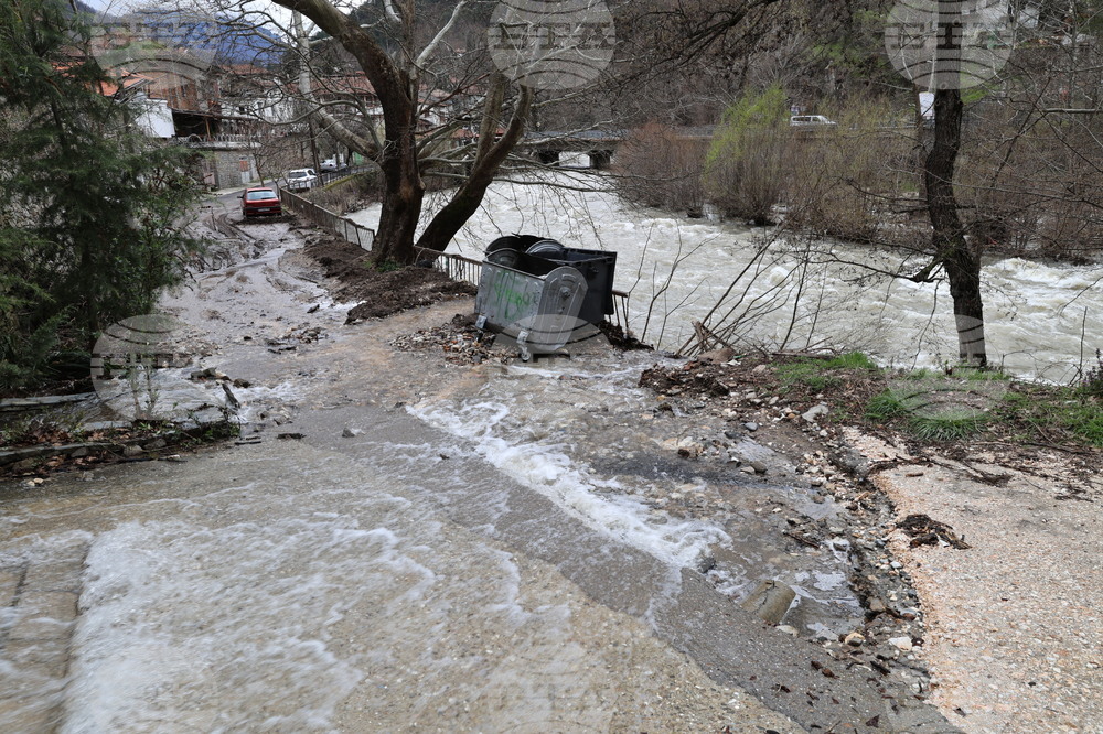 Село Бачково - наводнение