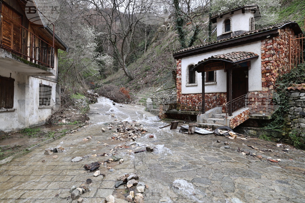 Село Бачково - наводнение