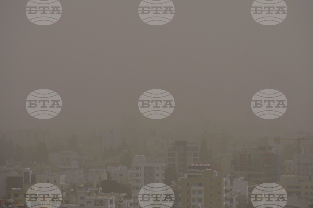 Cyprus Dust Storm