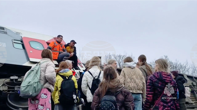 Russia Train Derailment