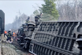 Russia Train Derailment