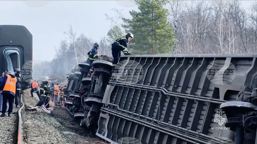 Russia Train Derailment