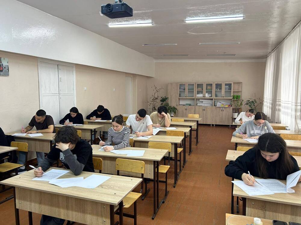 Twelfth-Graders in Moldova Studying Bulgarian Language and Literature Sit Trial Matriculation Exam