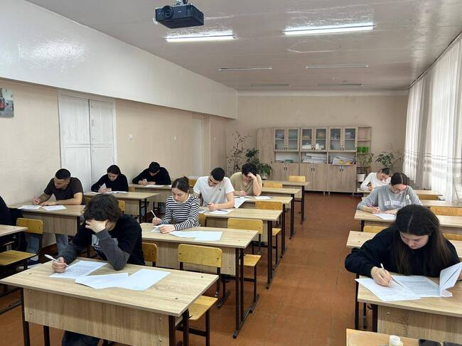 Twelfth-Graders in Moldova Studying Bulgarian Language and Literature Sit Trial Matriculation Exam