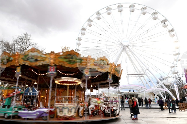 Bulgaria's Tallest Ferris Wheel Is Unveiled in Sofia