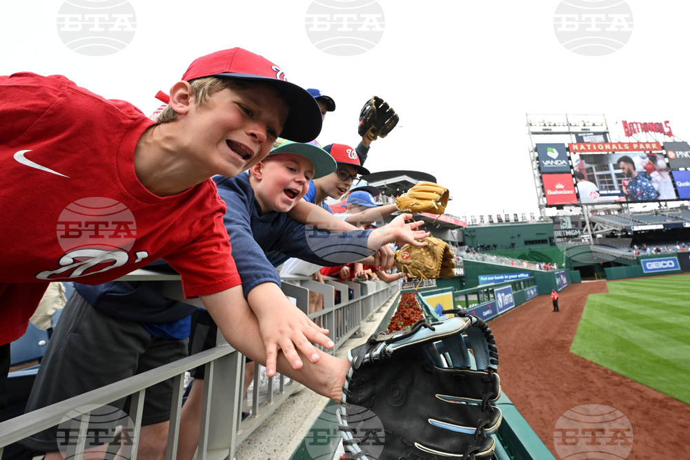 Dodgers Nationals Baseball