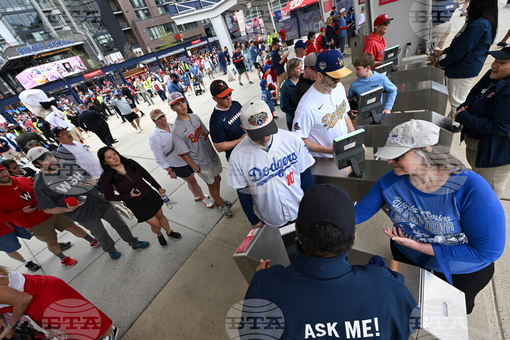 Dodgers Nationals Baseball
