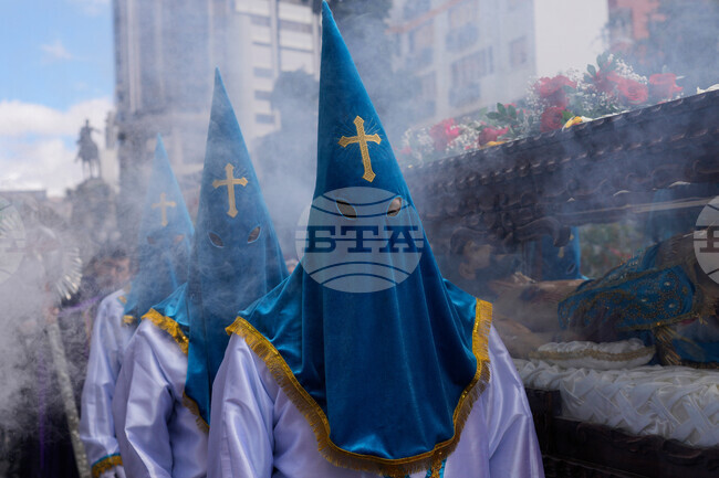 APTOPIX Bolivia Good Friday