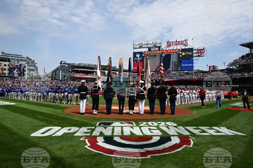 Dodgers Nationals Baseball