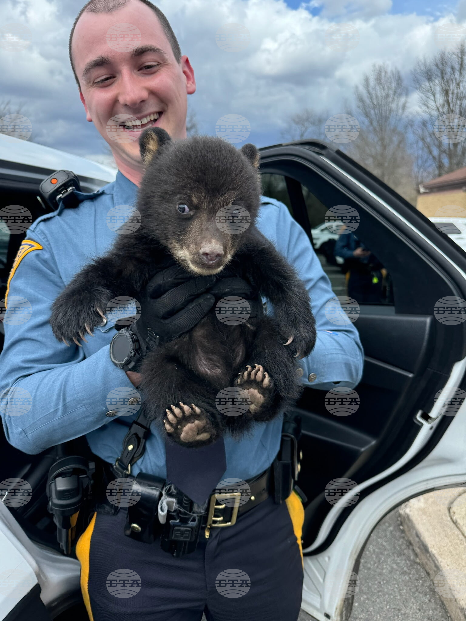 Troopers Rescue Bear Cub