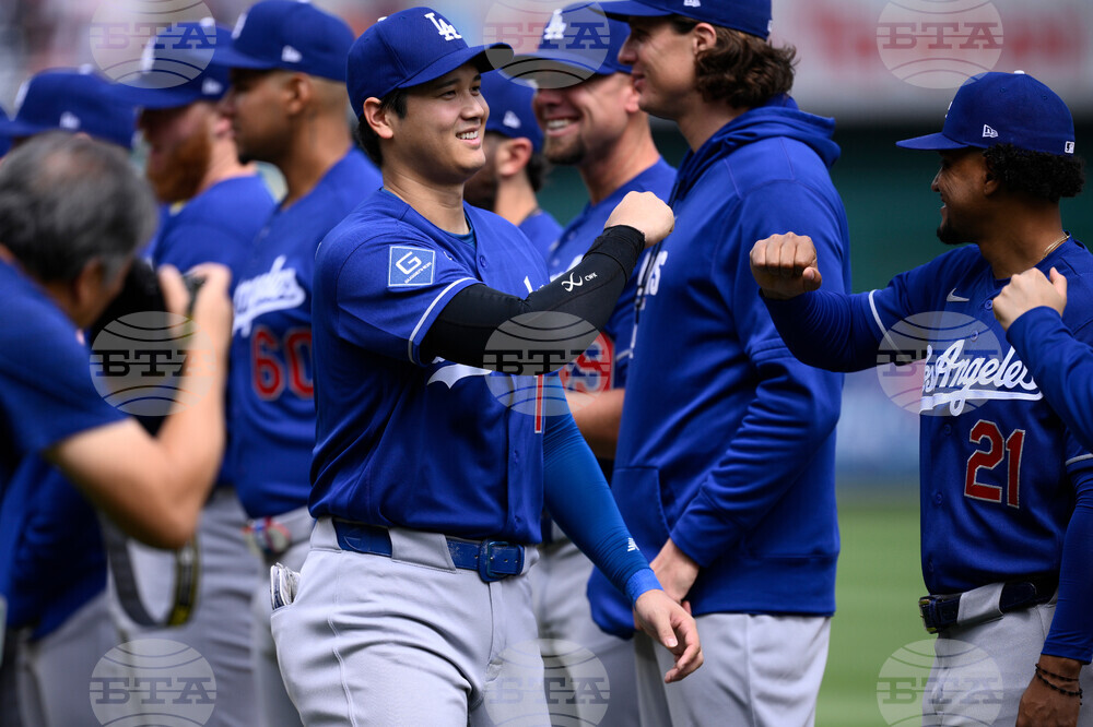 Dodgers Nationals Baseball