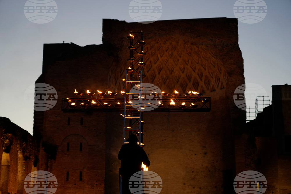 Italy Pope Good Friday