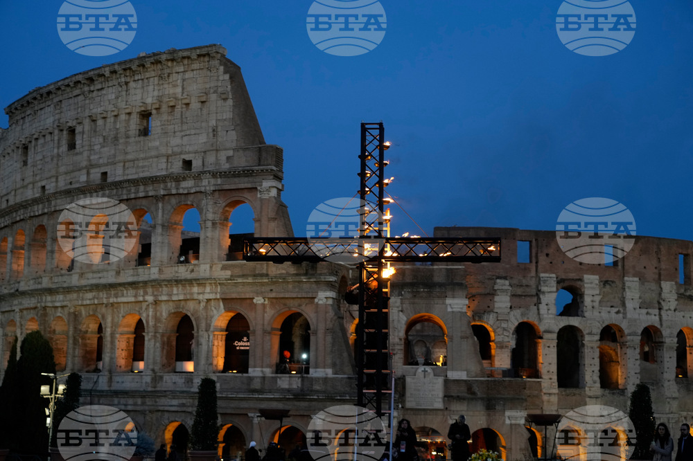 Italy Pope Good Friday