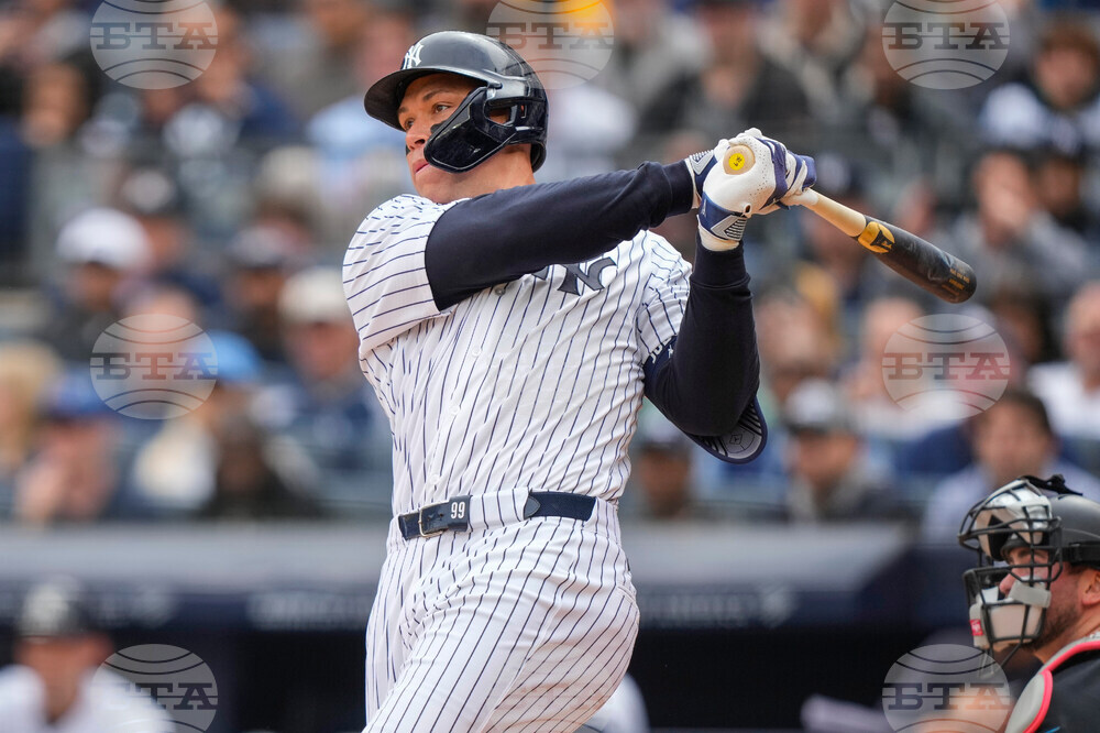 Marlins Yankees Baseball