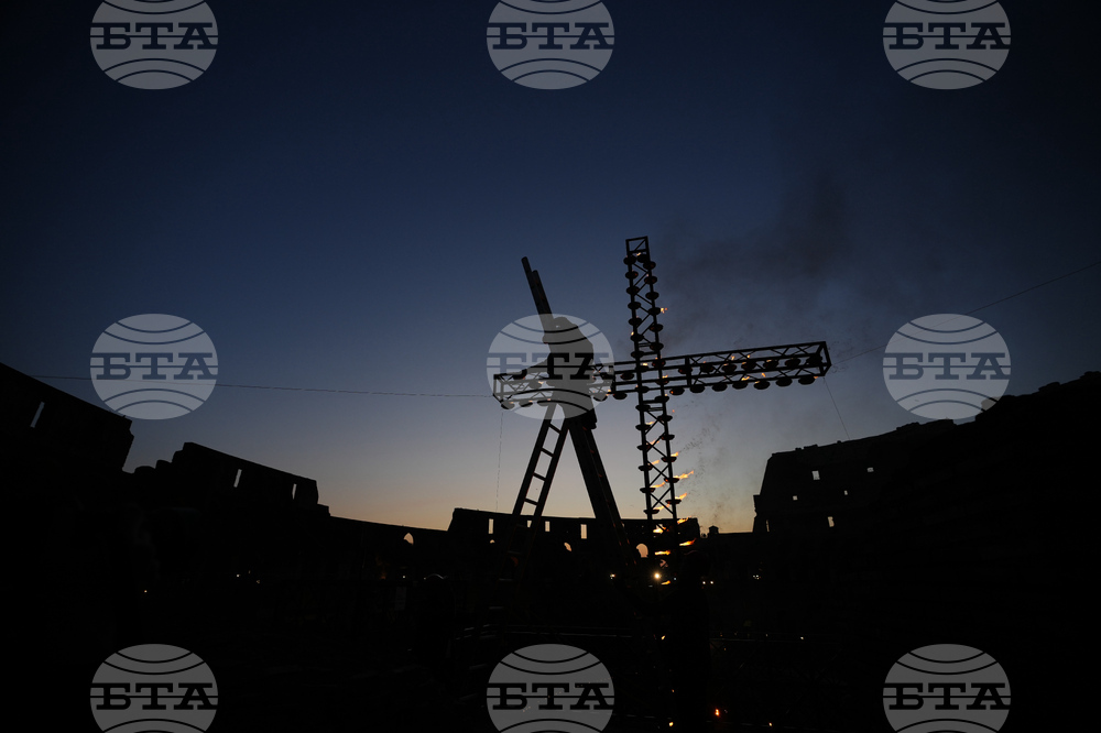 Italy Pope Good Friday