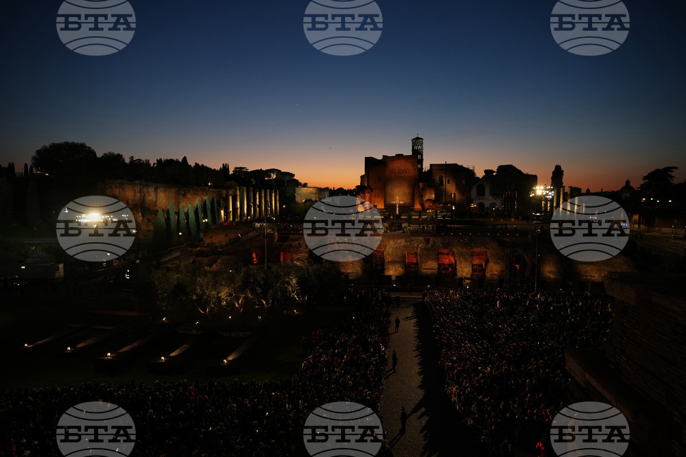 Italy Pope Good Friday