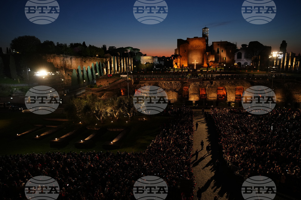 Italy Pope Good Friday