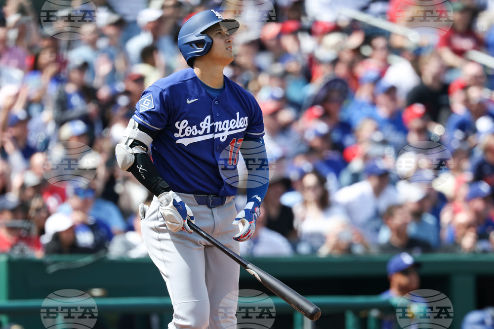 Dodgers Nationals Baseball