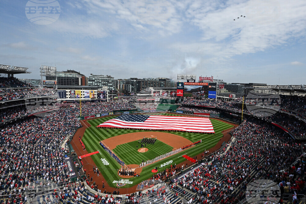Dodgers Nationals Baseball