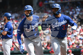 Dodgers Nationals Baseball