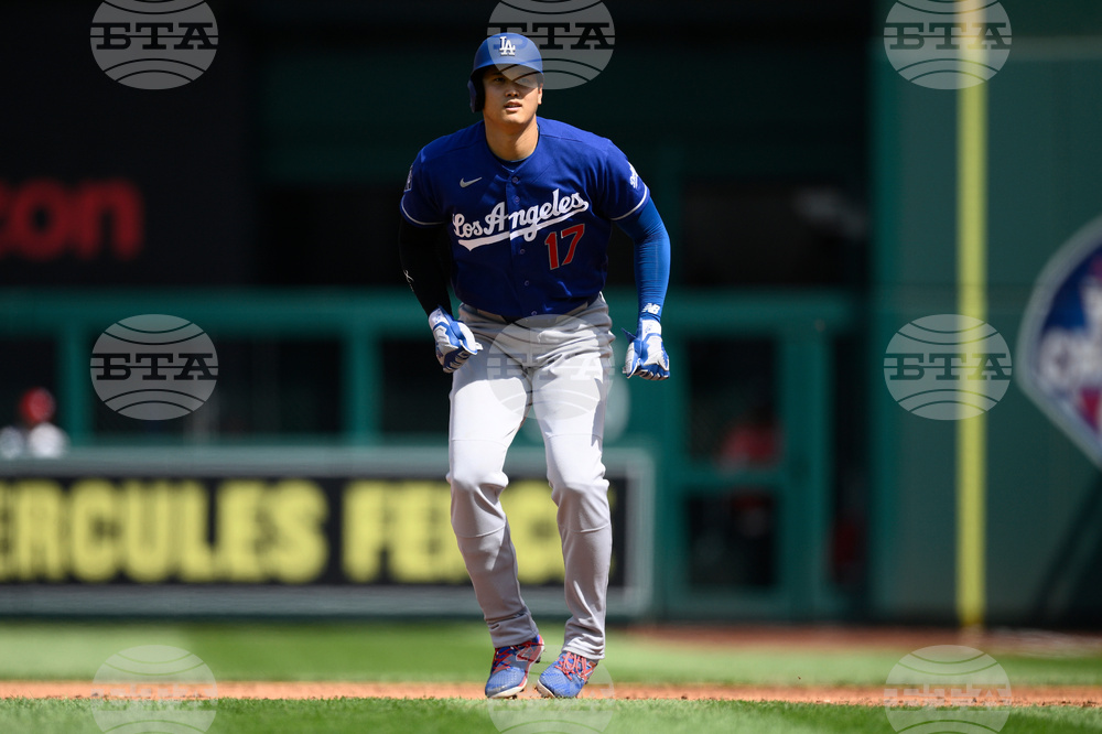 Dodgers Nationals Baseball