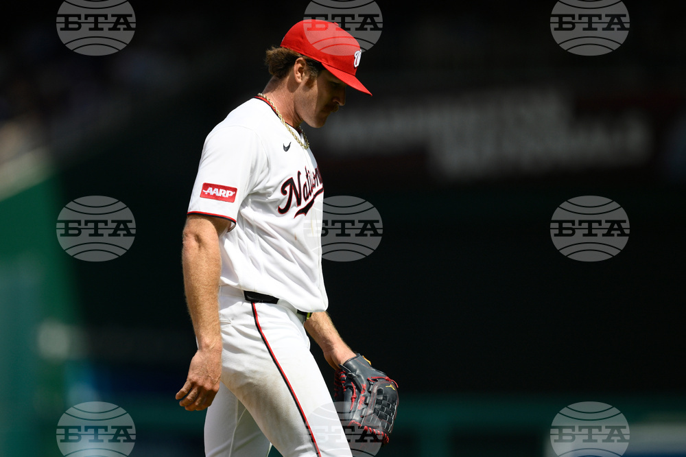 Dodgers Nationals Baseball