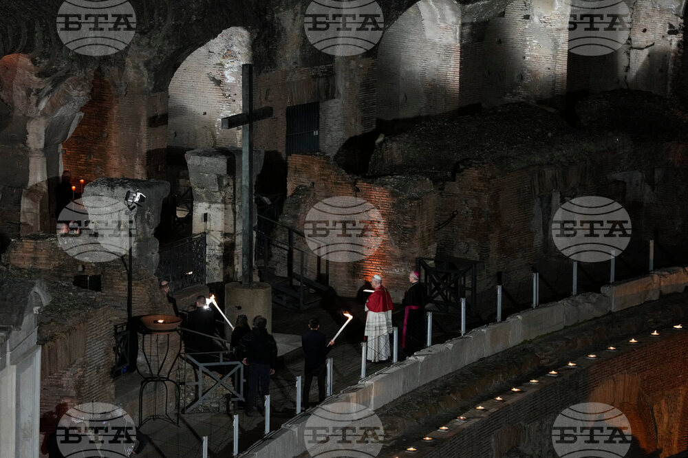 Italy Pope Good Friday