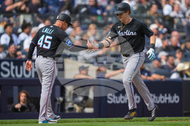 Marlins Yankees Baseball