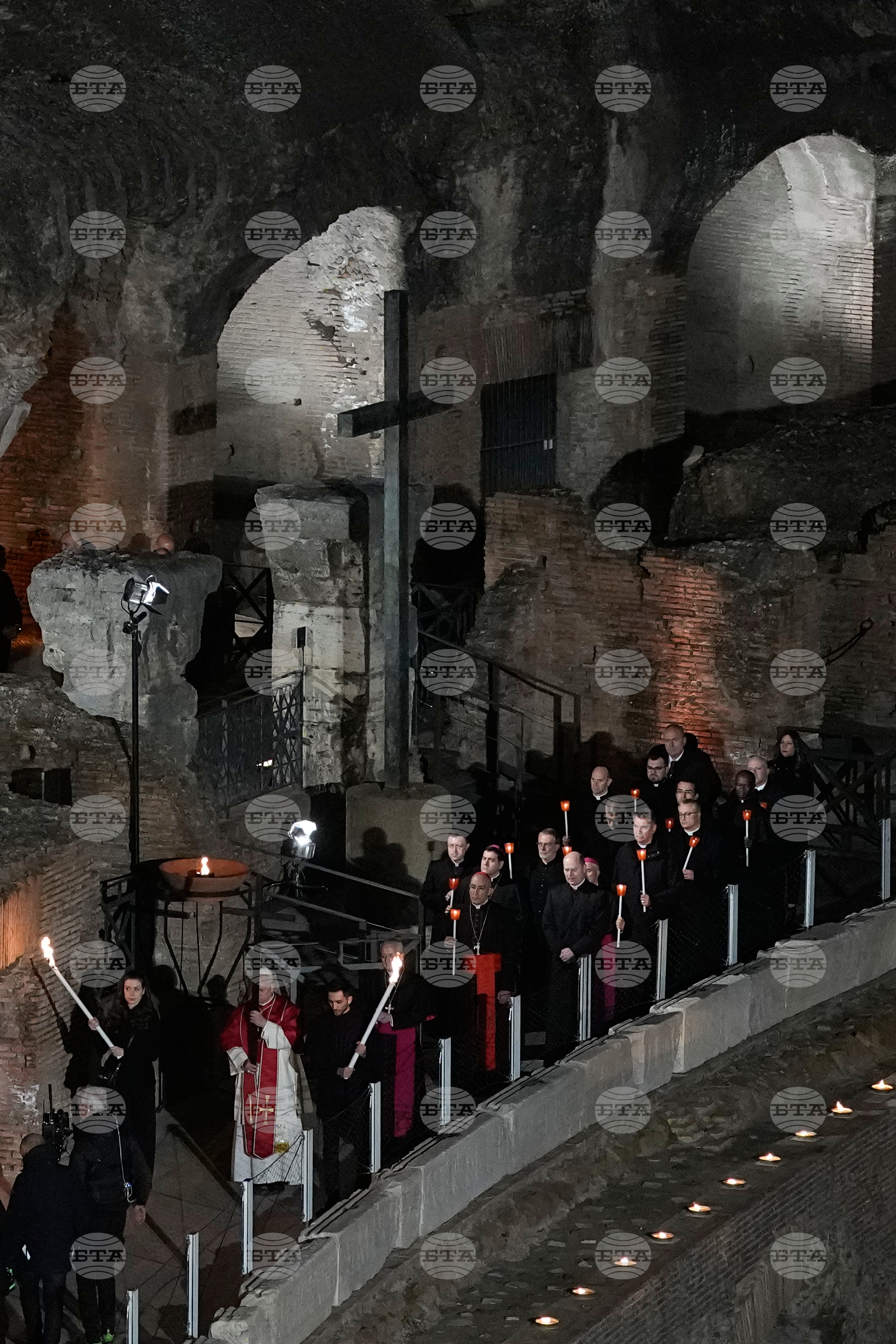 Italy Pope Good Friday