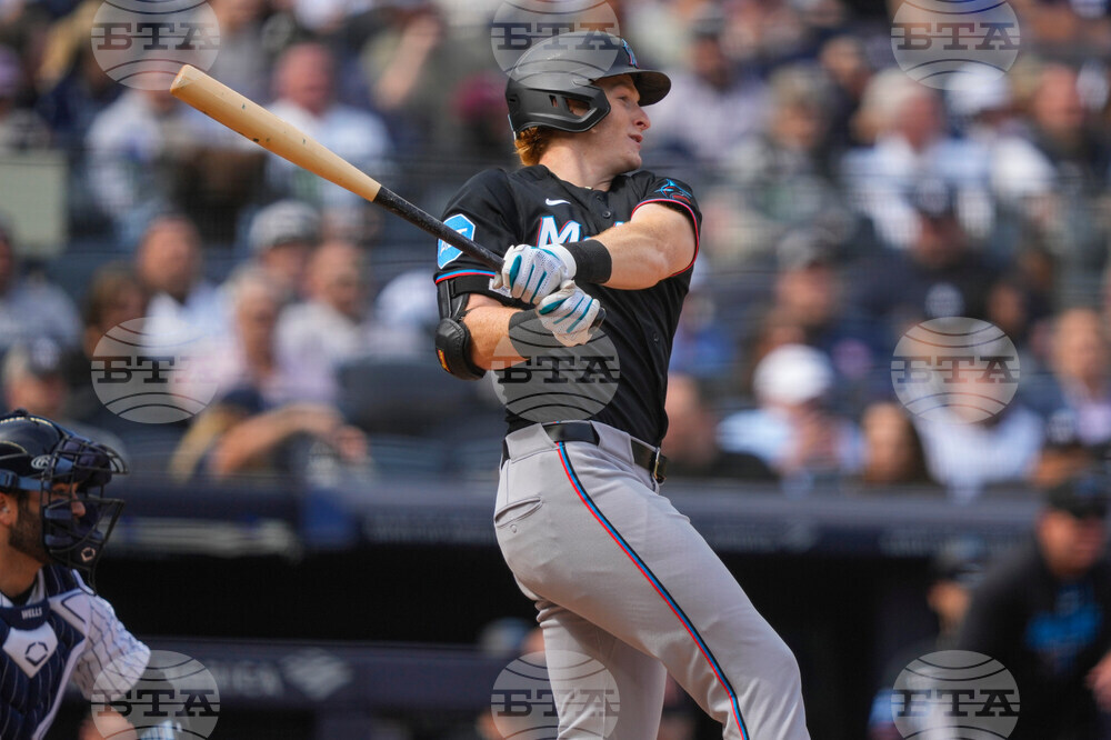 Marlins Yankees Baseball