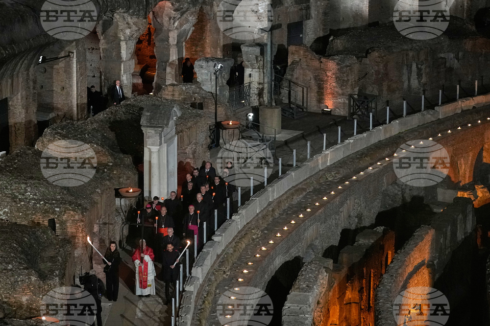 Italy Pope Good Friday