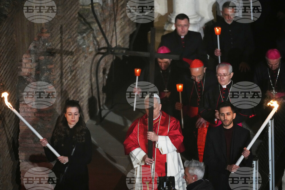 Italy Pope Good Friday