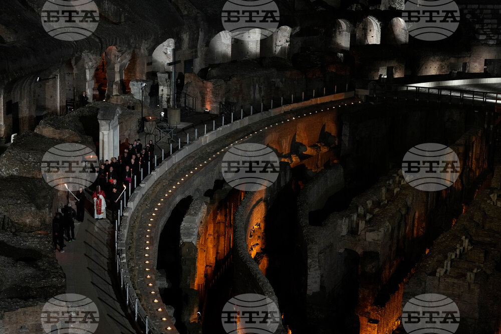 Italy Pope Good Friday