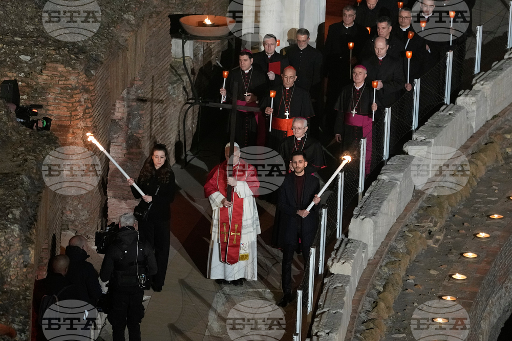 Italy Pope Good Friday