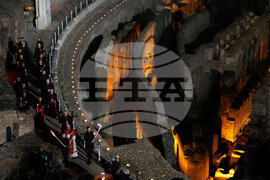 Italy Pope Good Friday