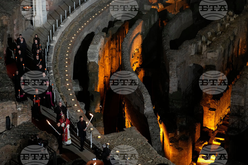 Italy Pope Good Friday